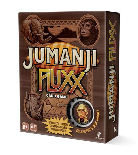 Amazon Looney Labs Jumanji Fluxx Card Game Experience The Chaos