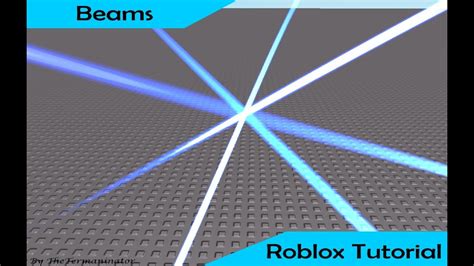 ROBLOX Beam Tutorial YouTube