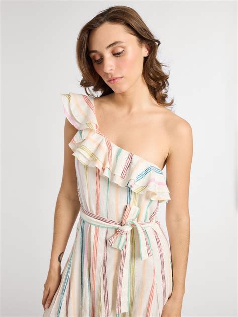 Yvonne Dress in Mallorca Stripe – MILLE