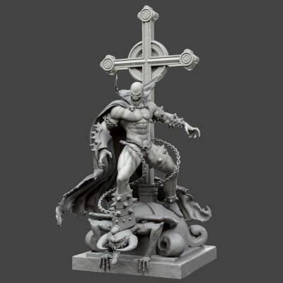 Spawn Figure - 3D Print Model by 3DPrintingDesigner