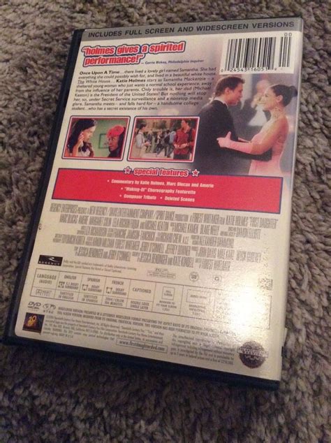 First Daughter Dvd 2005 Katie Holmes Michael Keaton 24543160458 Ebay