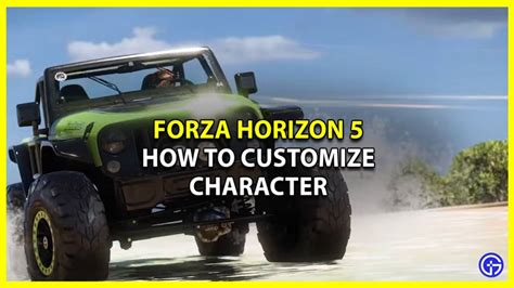 Forza Horizon 5 How To Customize Your Character Gamer Tweak