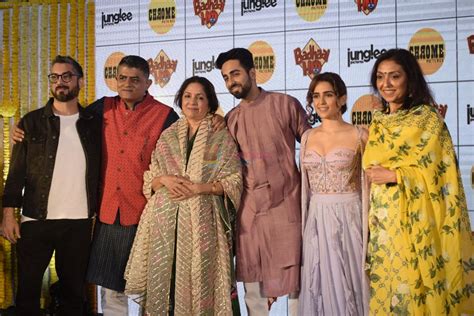 Gajraj Rao Neena Gupta Ayushmann Khurrana Sanya Malhotra At Mumbai S