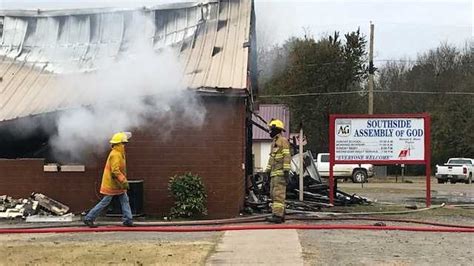 Crews Respond To Fire At Booneville Church