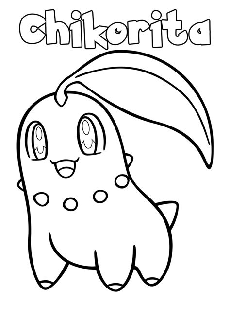 Dibujos de Pokemon para colorear 100 mejores imágenes para imprimir