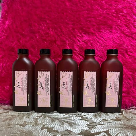 Bbw Rose Vanilla Body Oil Beauty Personal Care Bath Body Body Care On Carousell
