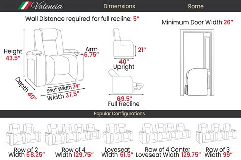 Rome: Leather-Upholstered Loveseats for Any Home Theater