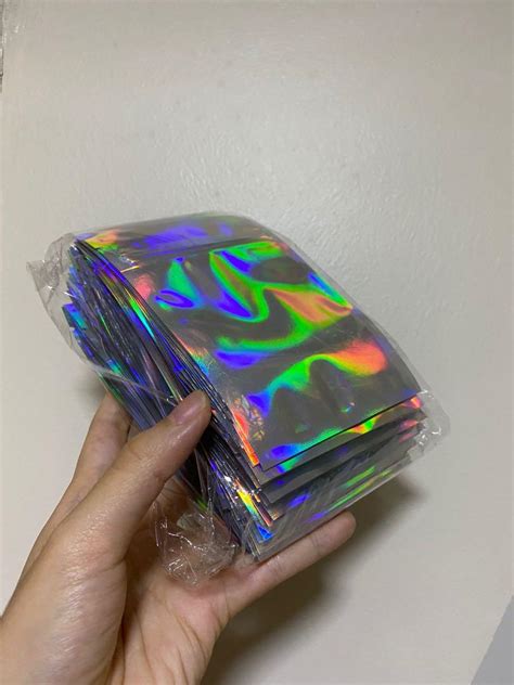 Holographic Ziploc Packaging X Pcs Hobbies Toys