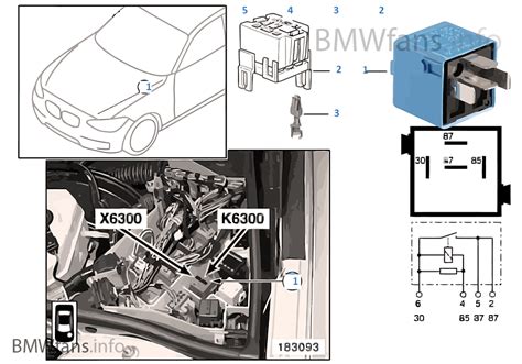 Relay DME ME9 K6300 BMW 3 E46 318i N42 Europe