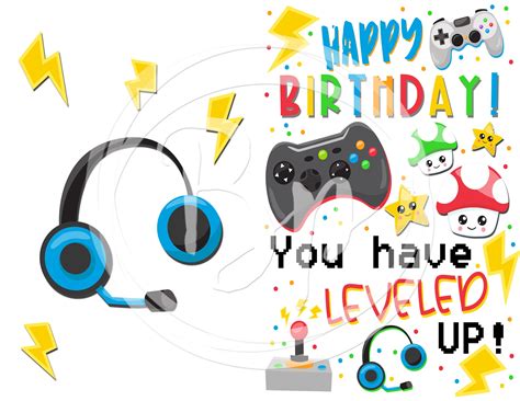 Free Printable Xbox Birthday Cards Download Free Printable Xbox