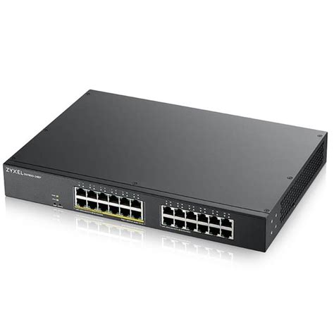 Zyxel GS1900 24EP 24 Port GbE Smart Managed PoE Switch 130 Watt 12