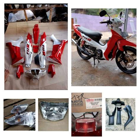 Cover Body Fizr F Zr Full Set Marlboro Merah Putih Body Kasar Halus