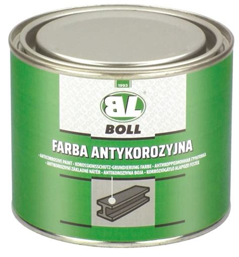 BOLL farba antykorozyjna na bazie żywicy 0 5 L 001409 za 25 99 zł z