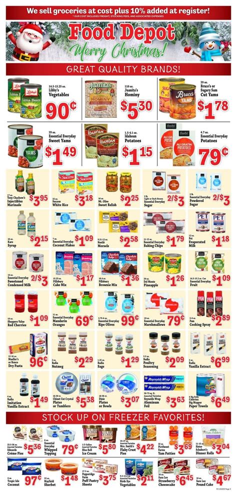 Food Depot Weekly Ad Dec 12 Dec 25 2022