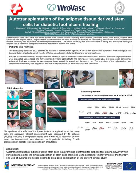 Pdf Autotransplantation Of The Adipose Tissue Derived Stem Cells For Diabetic Foot Ulcers Healing