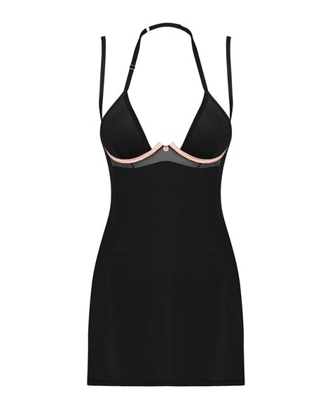 Obsessive Lingerie Selinne Sexy Chemise E Perizoma