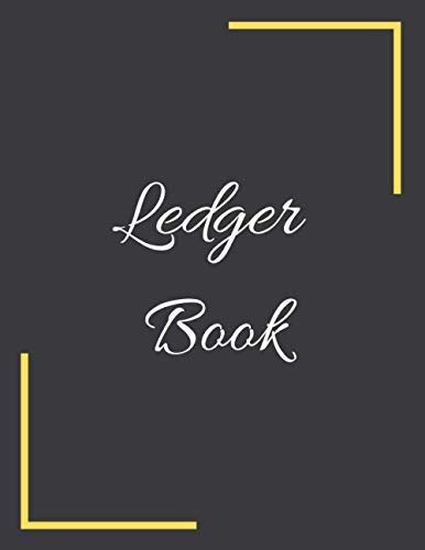 Ledger Book: 4 Column Accounting Ledger Book | Record Income and ...