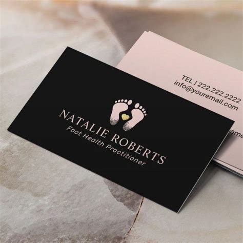 Browse Foot Themed Business Cards Card Bee