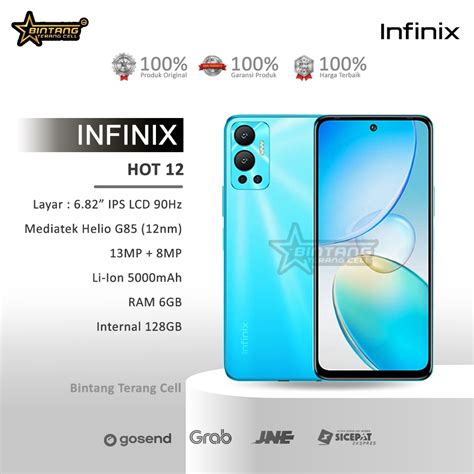 Jual Infinix Hot 12 Ram 6 128Gb Garansi Resmi Shopee Indonesia