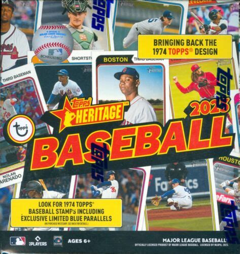 Topps Heritage Baseball Factory Sealed Mega Box Ebay