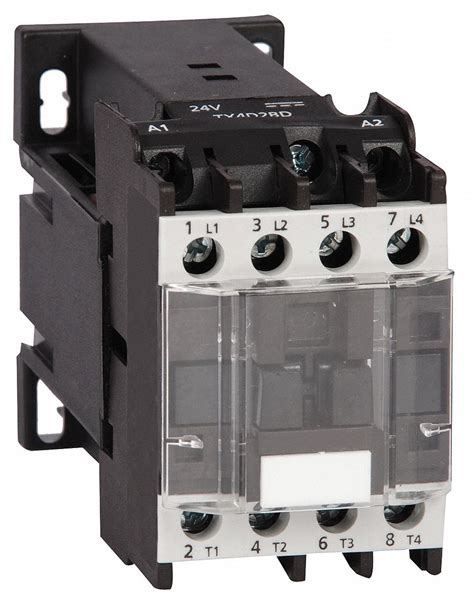 24v Dc Iec Magnetic Contactor No Of Poles 3 12 Full Load Amps