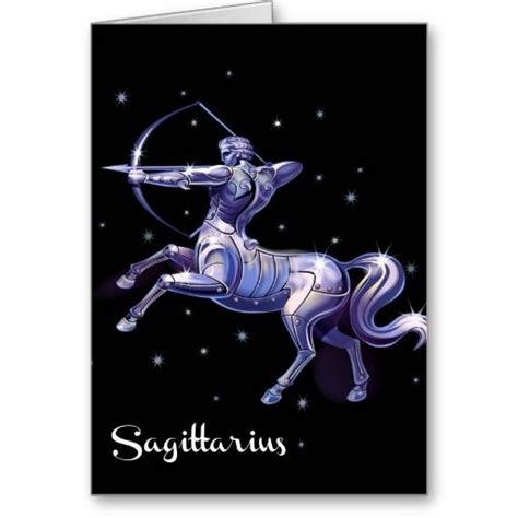 Sagittarius Birthday Card Zazzle Sagittarius Sagittarius Birthday