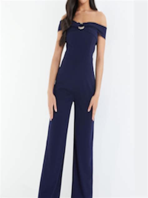 Buy Quiz Off Shoulder Basic Jumpsuit Jumpsuit For Women 23738898 Myntra