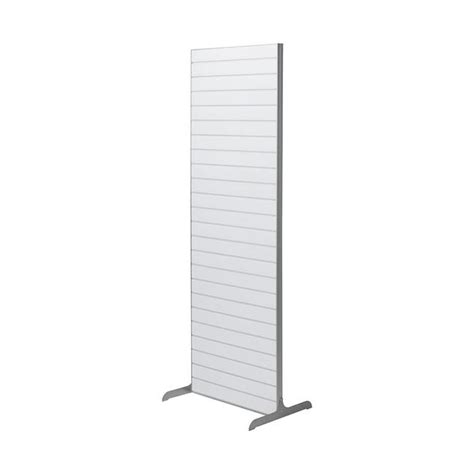 Panneau Rainur Mobile Flexislot Construct Straight Blanc