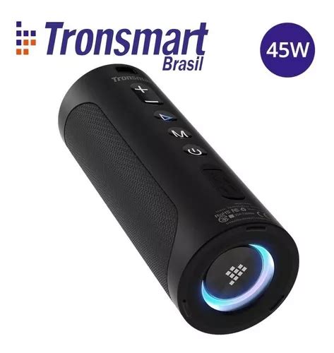 Caixa De Som Tronsmart Bluetooth T6 Pro 45w Imp Oficial Br Frete grátis