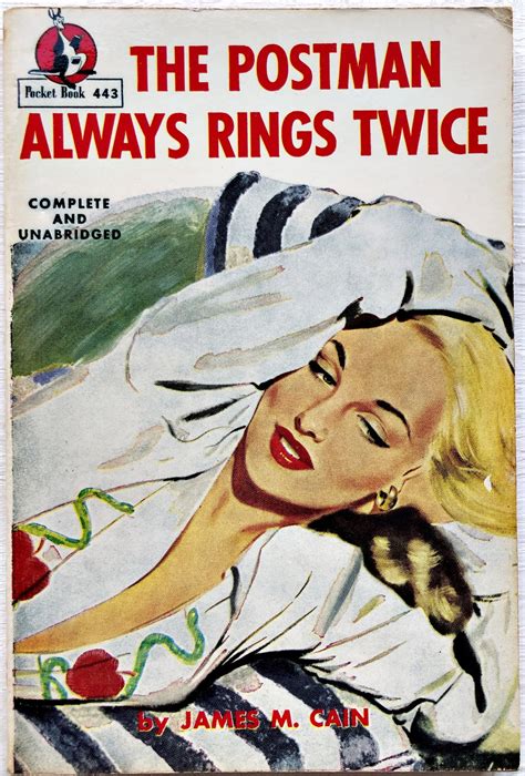 The Postman Always Rings Twice James M Cain Livre Etsy