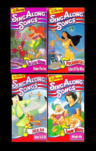 Disney Sing Along Songs Mulan Honor To Us All Vhs Want It All