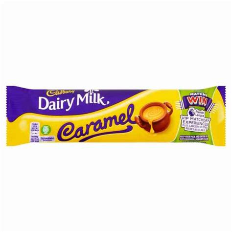 Cadbury Dairy Milk Caramel Chocolate Bar 45g Deliver Irvine