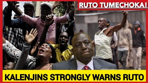 Kimeumana Ruto Rejected In His Home County Today Angry Hustlers Storms