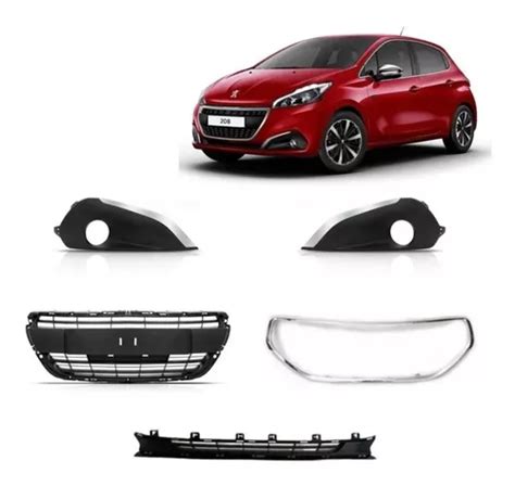 Kit Grade Parachoque Peugeot 208 2017 2018 2019 2020 C Friso