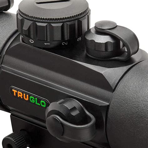 Truglo Red Dot Standard Mount Crossbow 30mm Tri Dot Sight Black Open Box Vminnovations