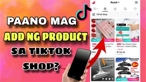 Paano Mag Add Ng Product Sa Tiktok Shop Youtube