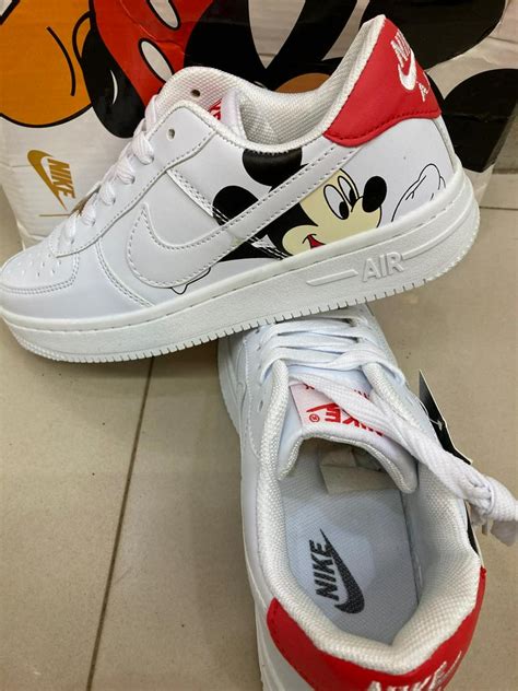 Mickey And Minnie Mouse Air Force Custom Cute Nike Shoes Cute Nikes