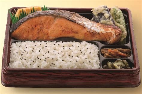 Origin Gin Salmon Saikyo Yaki Bento Gin Salmon Saikyo Yaki A Large