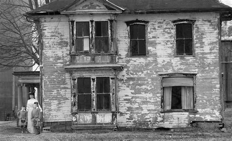 Old House Near Kerwood Ontario Canada