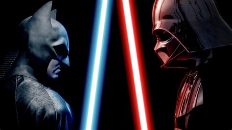 BATMAN Vs DARTH VADER ALTERNATE ENDING Super Power Beat Down YouTube