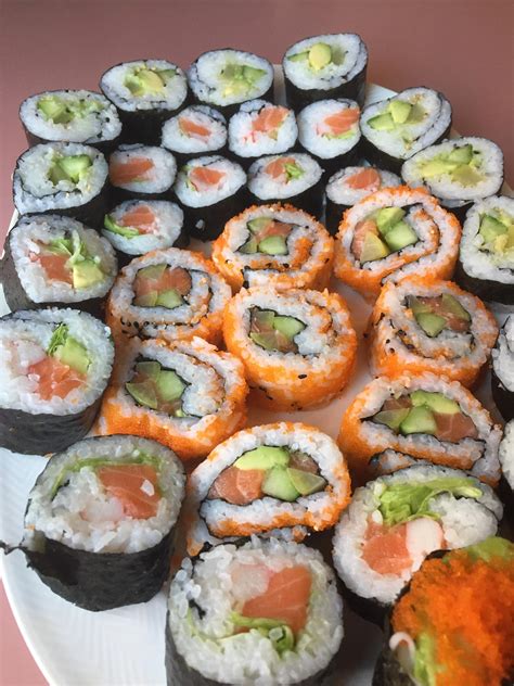 Homemade Sushi Rfood