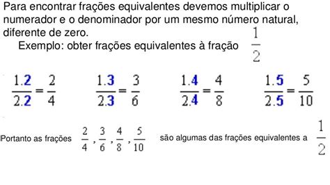 Frações Equivalentes