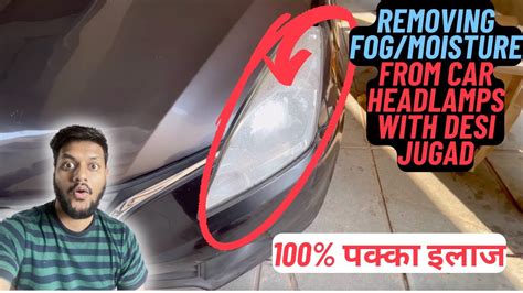 How To Remove Moisture In Car Headlight Removing Fog Mist From