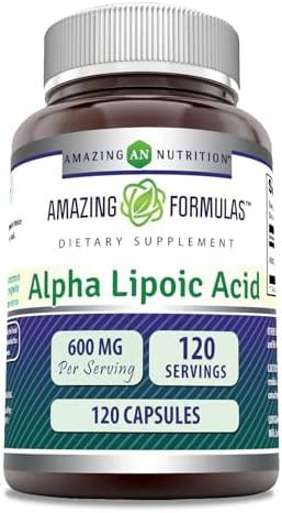 Amazon Amazing Formulas Alpha Lipoic Acid Supplement 600 Mg Per