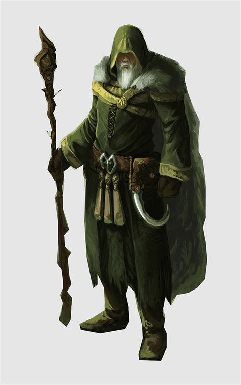 Pathfinder Druid Male