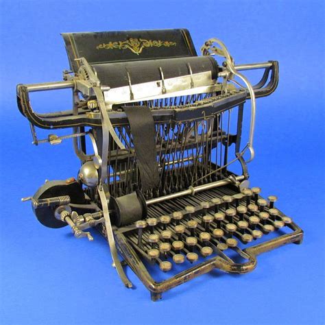 The Antikey Chop Typewriter Photo Blog | Another Typewriter invented by George Washington...