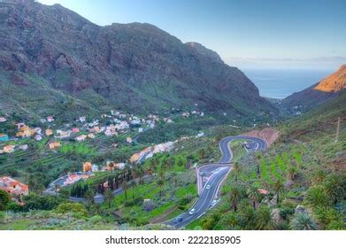 Aerial View Valle Gran Rey Valley Stock Photo Shutterstock