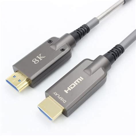 K Fiber Optic Hdmi Aoc Active Optical Cable Armored Aocfiberlink