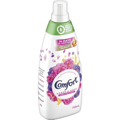 Comfort Fabric Conditioner Amber And Rose 750ml Woolworths