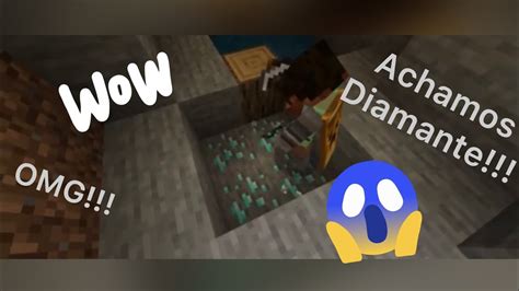 Minecraft Aventuras Achamos Diamante Ep Youtube